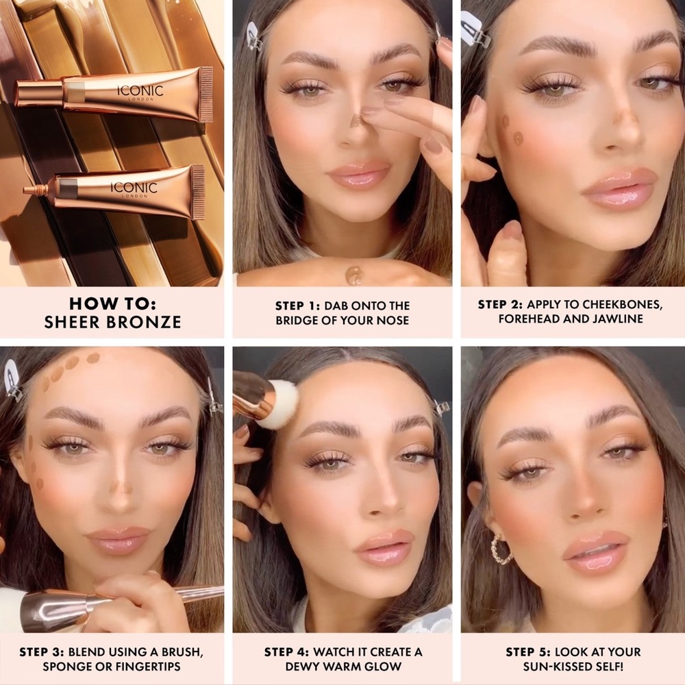๐ชท ICONIC London Sheer Bronzer: Sunset Bronze